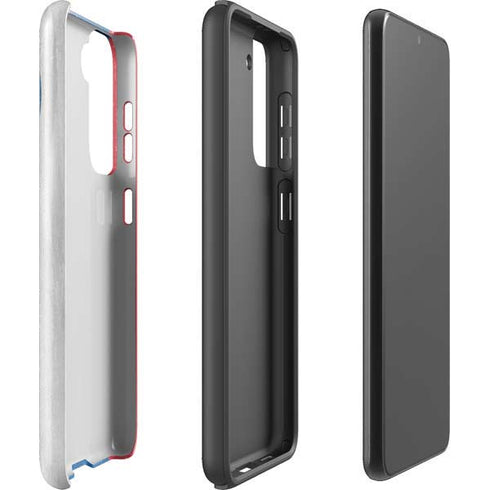 Slovenia Flag Distressed Galaxy S21 FE Pro Case